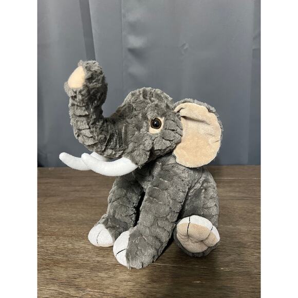 The Petting Zoo Wild‎ Onez Grey Elephant Plush - Picture 1 of 5